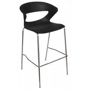 Taurus Stackable Bar Stool “Black”